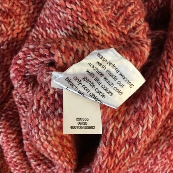 SONOMA XXL Goods For Life XXL sweater with stitch detail shades of red w… - Picture 6 of 14